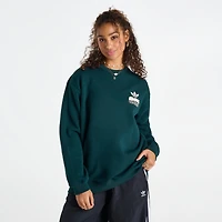 Women's adidas Originals Essential Wave Bubble Oversized Crewneck Sweatshirt