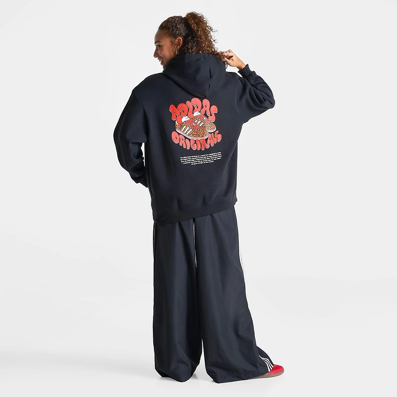 Women's adidas Originals Essential Samba Oversized Pullover Hoodie