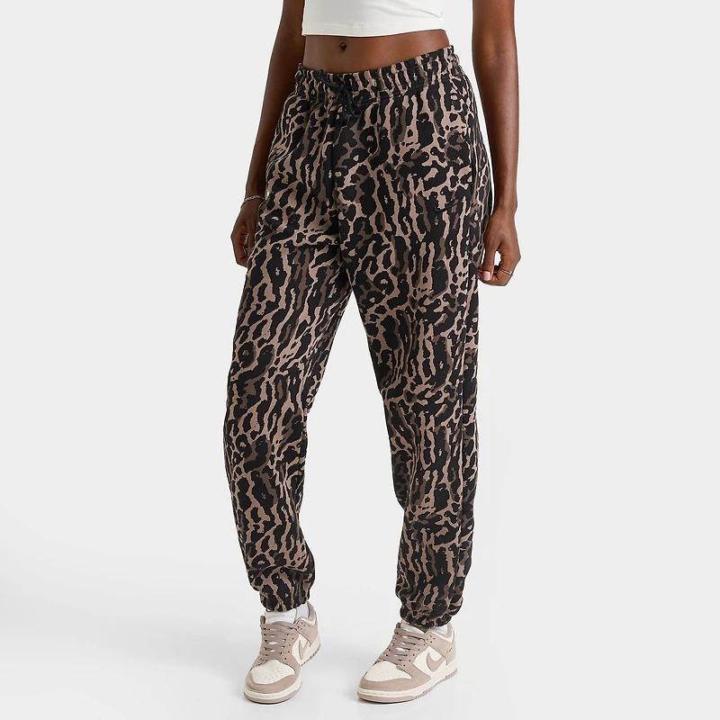 Women's Nike Sportswear Phoenix Fleece Woven Printed Oversized Jogger Pants