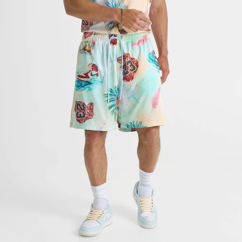 Men's Jordan Essentials Printed Mesh Shorts