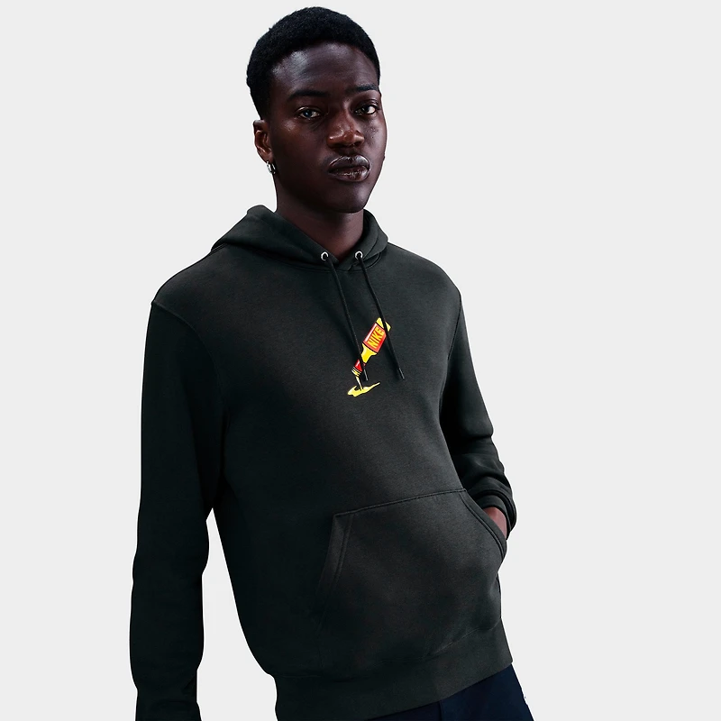 Men's Nike Sportswear Club Sole Food Fleece Pullover Hoodie