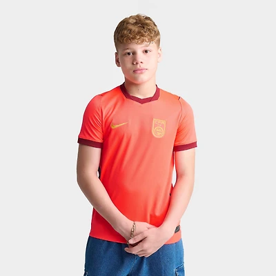 Big Kids' Nike China 26 Stadium Home Dri-FIT Replica Soccer Jersey