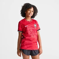 Big Kids' Nike South Korea 26 Stadium Home Dri-FIT Replica Soccer Jersey