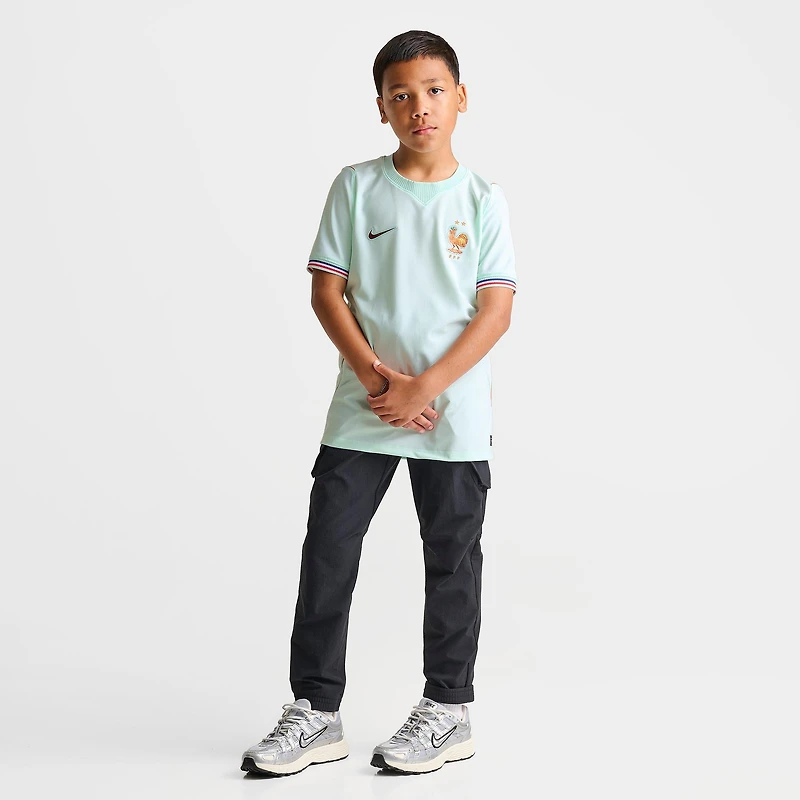 Big Kids' Nike France 26 Stadium Away Dri-FIT Replica Soccer Jersey