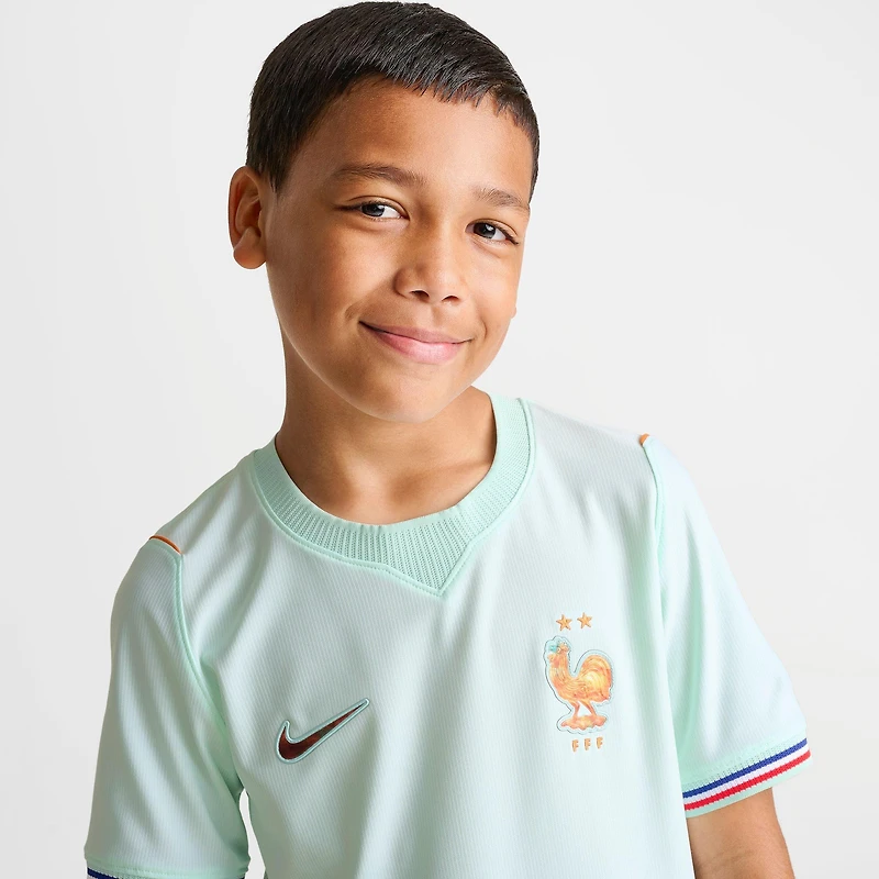 Big Kids' Nike France 26 Stadium Away Dri-FIT Replica Soccer Jersey