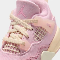 Kids' Toddler Air Jordan Retro 4 Textile Basketball Shoes