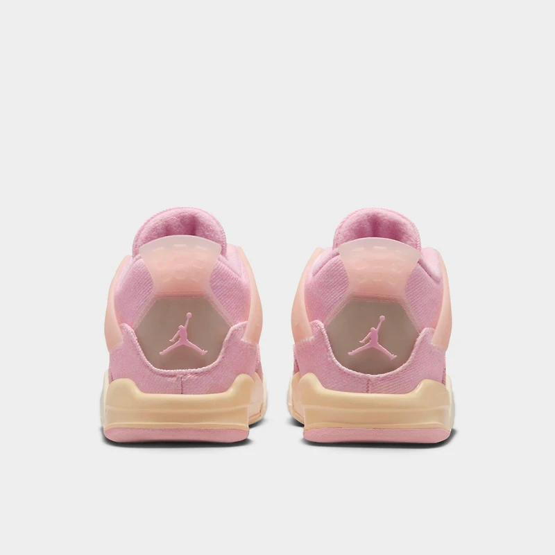 Kids' Toddler Air Jordan Retro 4 Textile Basketball Shoes