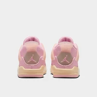 Kids' Toddler Air Jordan Retro 4 Textile Basketball Shoes