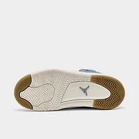 Little Kids' Air Jordan Retro 4 Textile Basketball Shoes