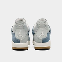Women's Air Jordan Retro 4 Textile Casual Shoes