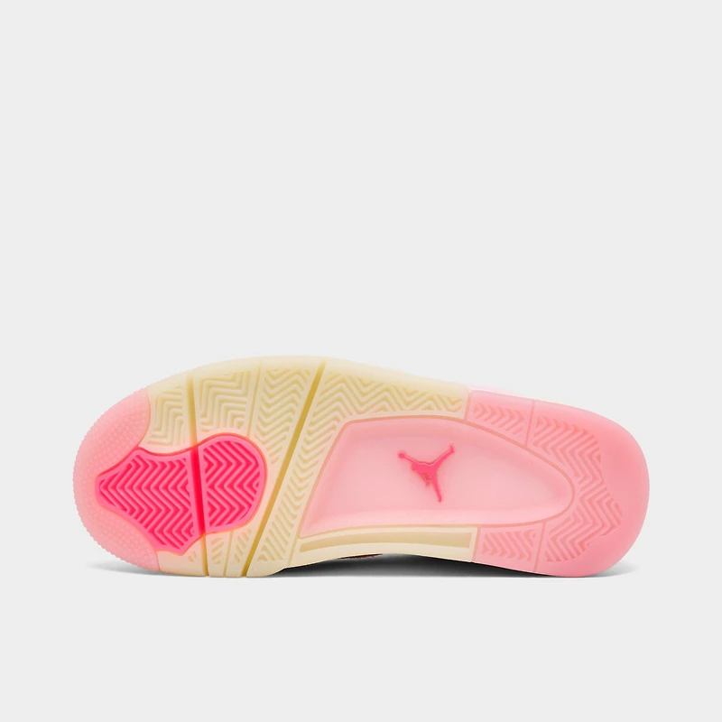 Women's Air Jordan Retro 4 Textile Casual Shoes