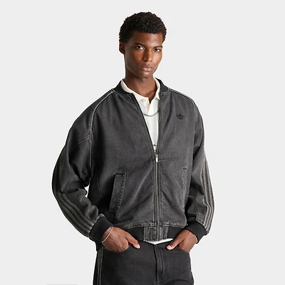 Men's adidas Originals SST Denim Full-Zip Track Top