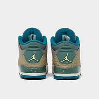 Little Kids' Air Jordan Retro 3 Basketball Shoes