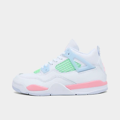 Girls' Little Kids' Air Jordan Retro 4 Basketball Shoes