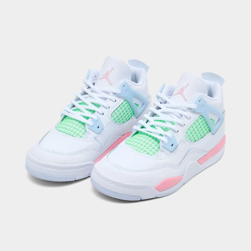 Girls' Little Kids' Air Jordan Retro 4 Basketball Shoes