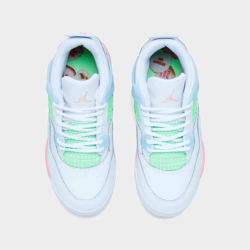 Girls' Little Kids' Air Jordan Retro 4 Basketball Shoes