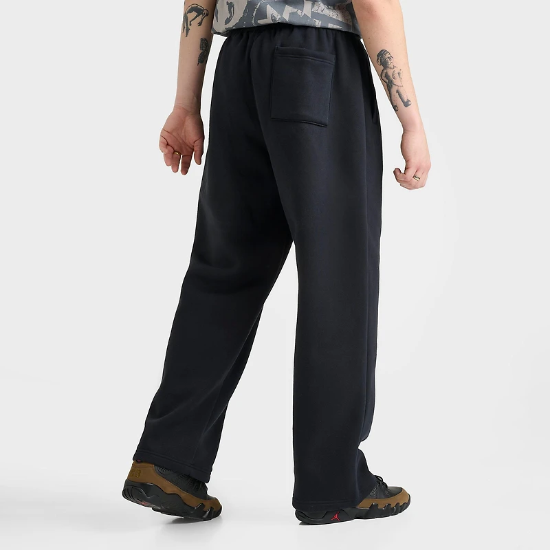 Men's Jordan Brooklyn Fleece Wordmark Logo Oversized Sweatpants