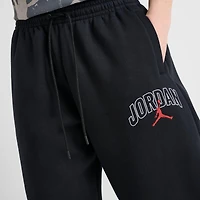 Men's Jordan Brooklyn Fleece Wordmark Logo Oversized Sweatpants