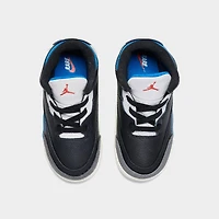 Kids' Toddler Air Jordan Retro 3 Basketball Shoes