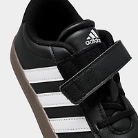 Little Kids' adidas VL Court 3.0 Hook-And-Loop Casual Shoes