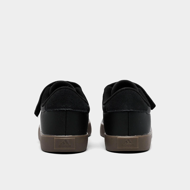 Little Kids' adidas VL Court 3.0 Hook-And-Loop Casual Shoes