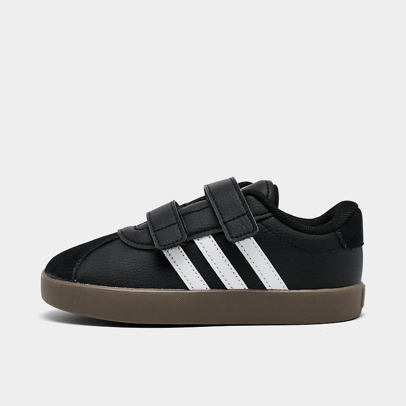 Kids' Toddler adidas VL Court 3.0 Hook-And-Loop Casual Shoes