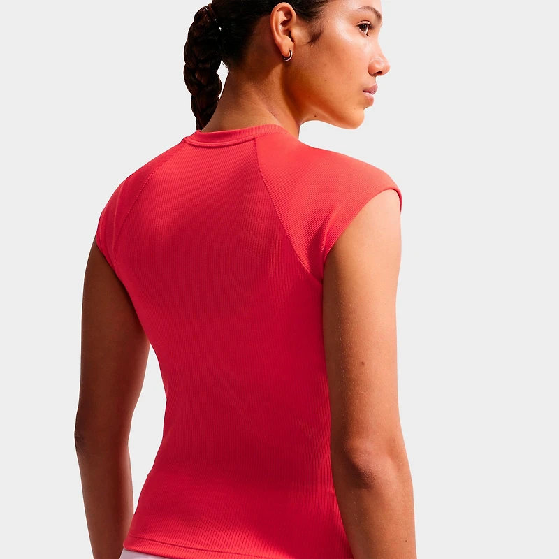 Women's Nike Sportswear Chill Knit Tight Short-Sleeve Ribbed Top