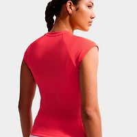Women's Nike Sportswear Chill Knit Tight Short-Sleeve Ribbed Top