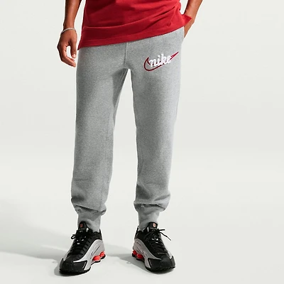 Men's Nike Sportswear Club Chenille Script Fleece Jogger Pants