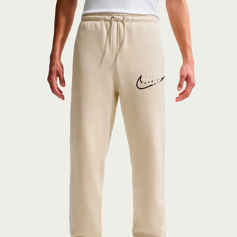 Men's Nike Sportswear Club Chenille Script Fleece Jogger Pants