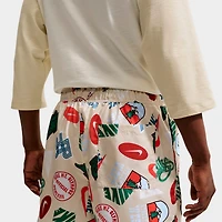 Men's Nike Sportswear Club Allover Print Woven Flow Shorts
