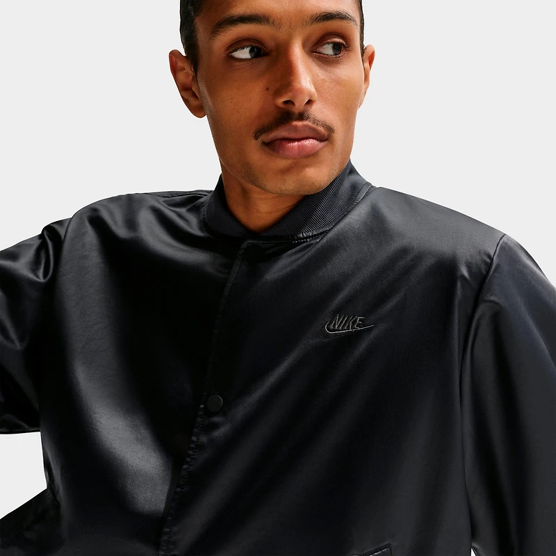 Men's Nike Sportswear Club Satin Varsity Jacket