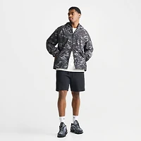 Men's Nike Tech Allover Camo Print Woven Full-Zip Windrunner Jacket