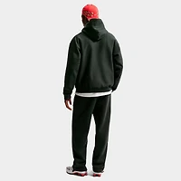 Men's Nike Solo Swoosh Chenille Patch Fleece Pullover Hoodie