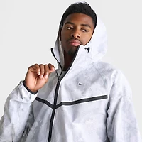 Men's Nike Tech Windrunner Dri-FIT Allover Print Woven Full-Zip Jacket
