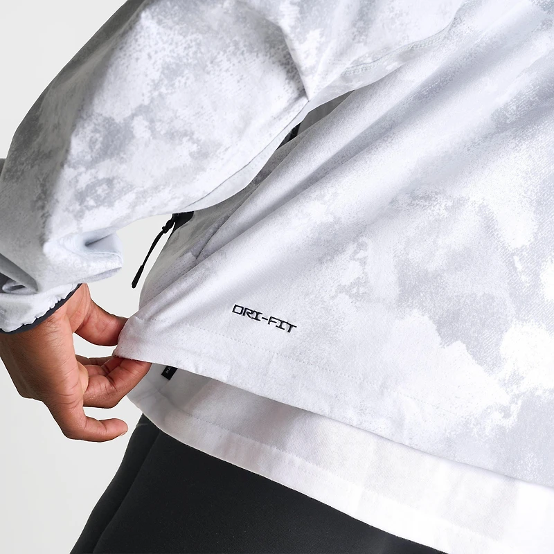 Men's Nike Tech Windrunner Dri-FIT Allover Print Woven Full-Zip Jacket