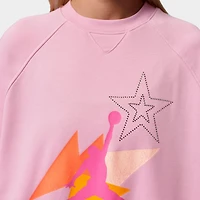 Women's Jordan Brooklyn Fleece French Terry Short-Sleeve T-Shirt