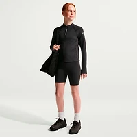 Big Kids' Girls' Nike Pro Dri-FIT Long Sleeve Half-Zip Training Top