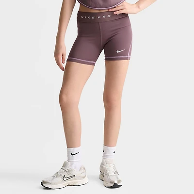 Girls' Big Kids' Nike Pro Dri-FIT 3" Bike Shorts