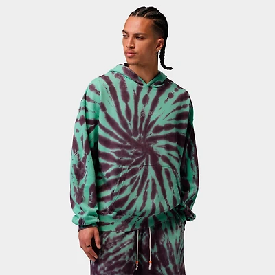 Men's Jordan Brooklyn Fleece Tie-Dye Festival Pullover Hoodie