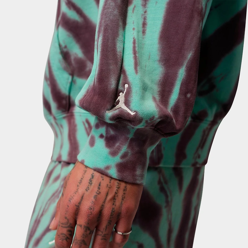 Men's Jordan Brooklyn Fleece Tie-Dye Festival Pullover Hoodie