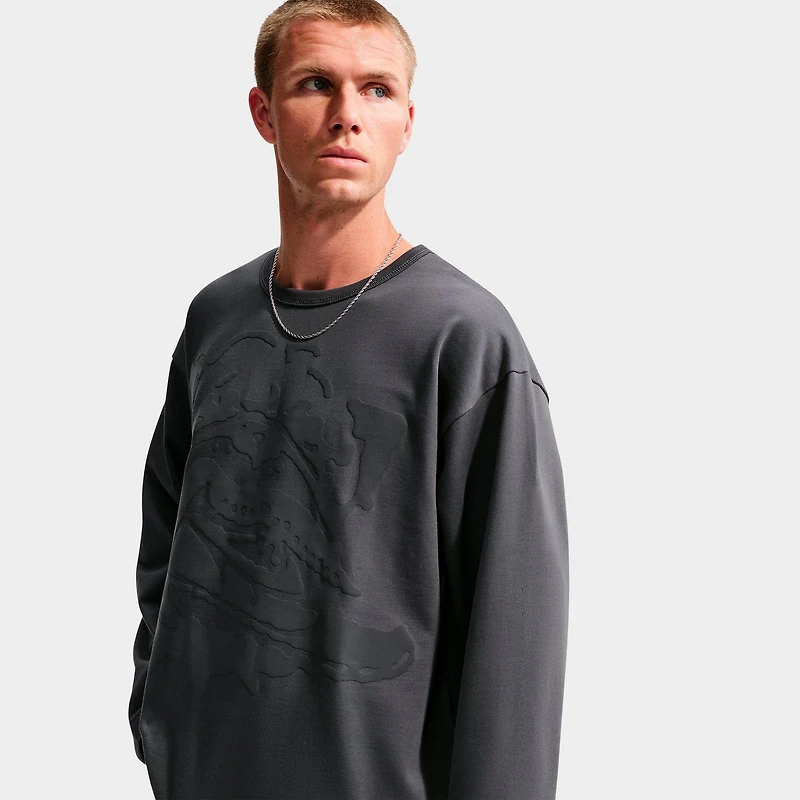 Men's Nike Life Shoe Dog Graphic Midweight Crewneck Sweatshirt