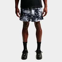 Men's Nike Standard Issue Dri-FIT Allover Print 5" Mesh Basketball Shorts