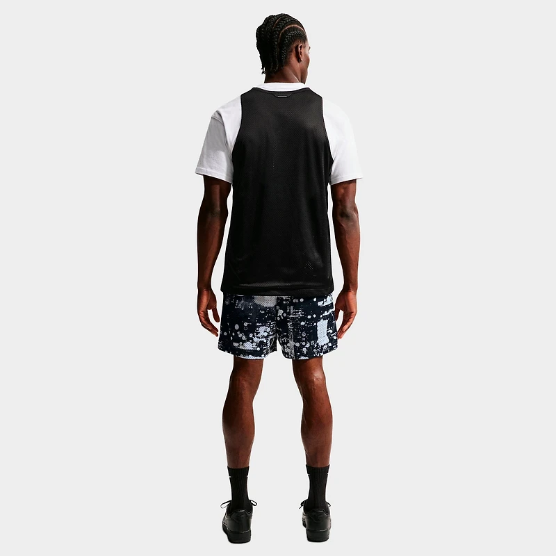Men's Nike Standard Issue Dri-FIT Allover Print 5" Mesh Basketball Shorts