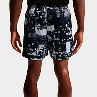 Men's Nike Standard Issue Dri-FIT Allover Print 5" Mesh Basketball Shorts