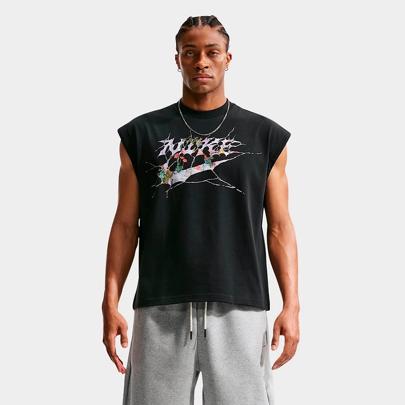 Men's Nike Standard Issue Dri-FIT Floral Graphic Sleeveless Basketball Top