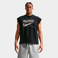 Men's Nike Standard Issue Dri-FIT Floral Graphic Sleeveless Basketball Top