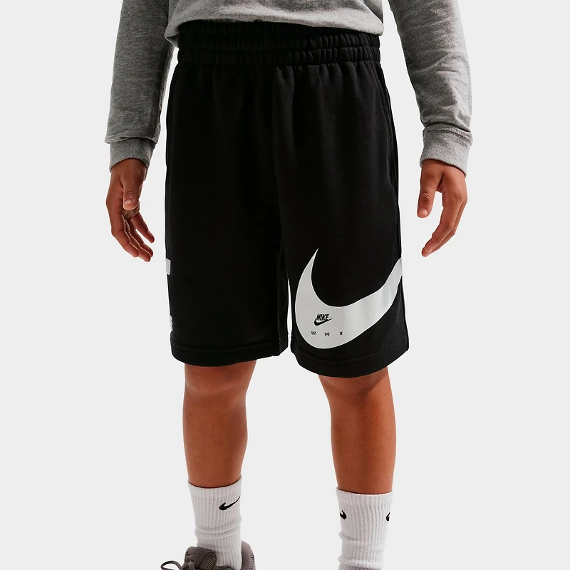 Big Kids' Nike Sportswear Swoosh Club French Terry Shorts