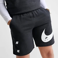 Big Kids' Nike Sportswear Swoosh Club French Terry Shorts