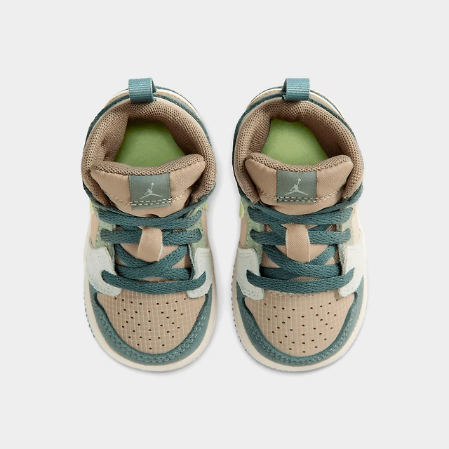Kids' Toddler Air Jordan Retro 1 Mid Casual Shoes